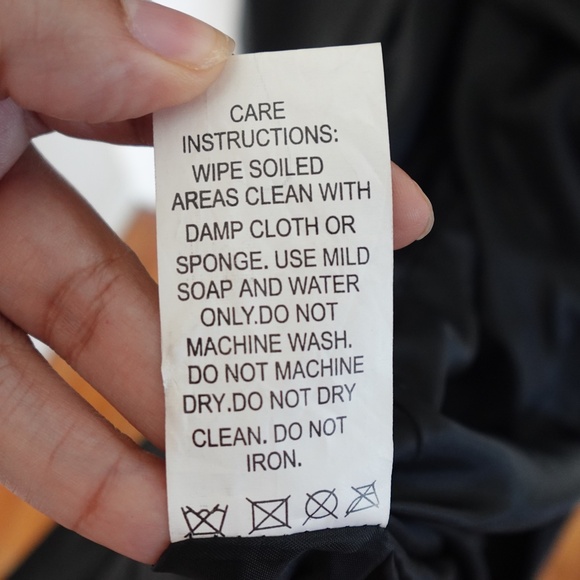 A. Byer Long Trench Coat Button Down Black Size L 90s Y2K Minimalist Streetwear - Picture 8 of 10